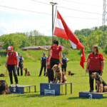 FCI-IFH V : 1. Katharina Kribernegg (A) mit Styrian Spirit Nyssa / 2. Barbara Sprenger (CH) mit Undaro von Happyparadise / 3. Monika Eberhardt (A) mit The Strong Hero Ebby 7386