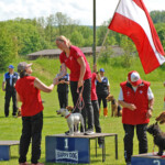 FCI-OB3: 1. Rang / Weltmeister OB: Sandra Waluschnigg (A) mit Funny Russell Ranch High Energy (Parson Russell) 7403