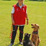 SCFT: Marlise Neff mit Freckle vom Feldhof (Cairn) und Lulu's Kayla (Airedale) 7430