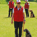 FCI-IFH 1: im Rang: Klara Flückiger (CH - SCFT) mit Cady-Cia vom Schmittenweiher (Border) 7389