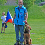 FCI-IGP 3: 2. Rang: André Soto (F) mit Lorelei von Erikson 7420